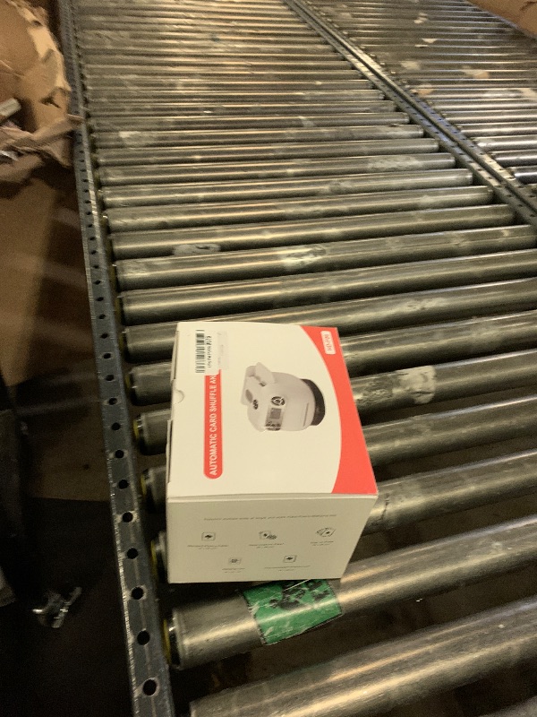 Photo 1 of 2026 Automatic Card Shuffler and Dealer Machine, 2-in-1 Smart 360°Rotating Card Dealer and Shuffler Machine, Super Quiet, Safer, Various Card Games for Home and Club-Black