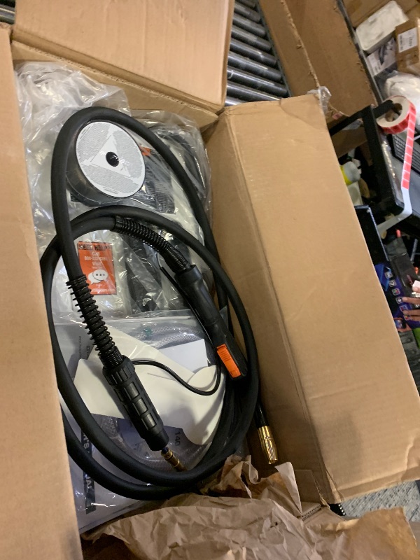 Photo 1 of Hobart Handler 140 MIG Welder 115V (500559 ) - Durable, Portable Wire Feed Welder Machine - Flux Core Welding Machine with Dual-Gauge Regulator - MIG Welding Machine Welds Up To 1/4 in. Mild Steel