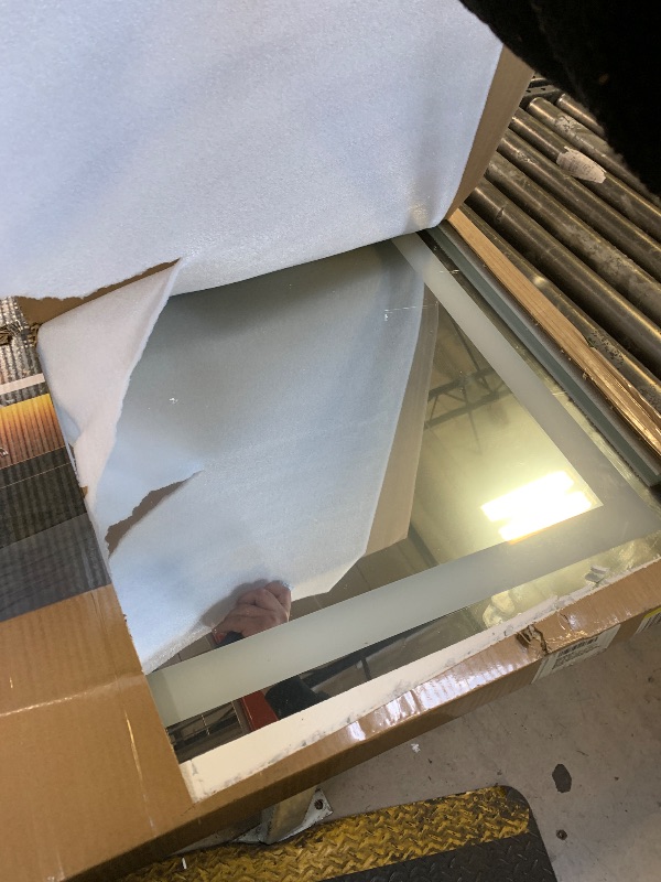 Photo 1 of LOAAO 72"X36" Inch RGB LED Bathroom Mirror with Lights, Large, Anti-Fog, Dimmable Smart Lighted Bathroom Vanity Mirror, Multiple Light Modes, RGB Backlit + Front Light, Memory Function, Tempered Glass