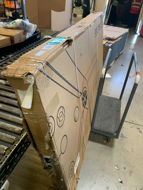 Photo 1 of SereneLife 6-Ft Folding Pool Table - Portable Billiard Table - Includes 2X Cue Sticks, Full Set of Balls, Chalk, Brush - Foldable for Kids and Adults - SLPLTB76