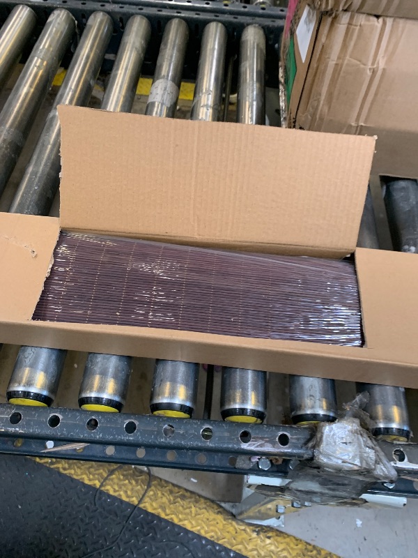 Photo 1 of Chryeiiu 60''W X 72''H Cordless Bamboo Roman Shades, Light Filtering Roll Up Bamboo Matchstick Blinds for Interior Window Home Patio Porch, Drak Brown