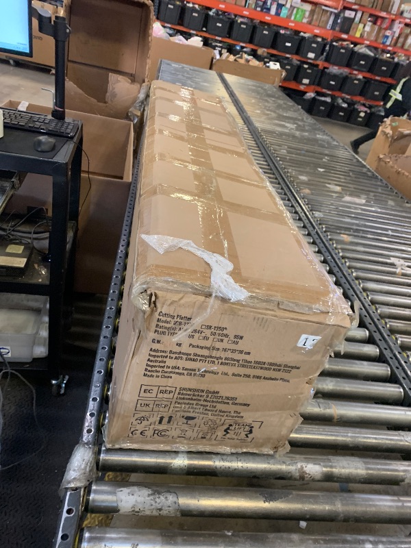 Photo 1 of VEVOR Vinyl Cutter 53 Inch Vinyl Cutter Machine Semi-Automatic DIY Vinyl Printer Cutter Machine Manual Positioning Sign Cutting with Floor Stand Signmaster Software