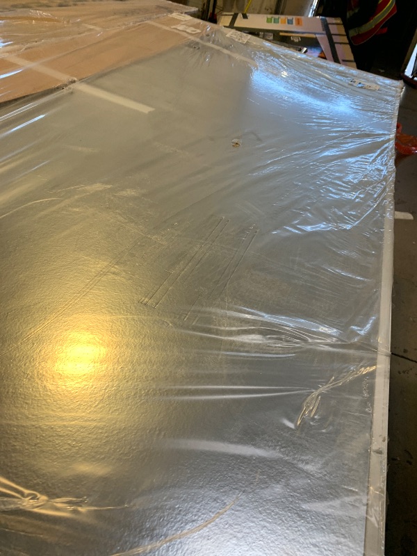 Photo 1 of VIZ-PRO Dry Erase Board/Magnetic Whiteboard, 96 x 48 Inches, Large Wall Mounted Board for School Office and Home 8' x 4'