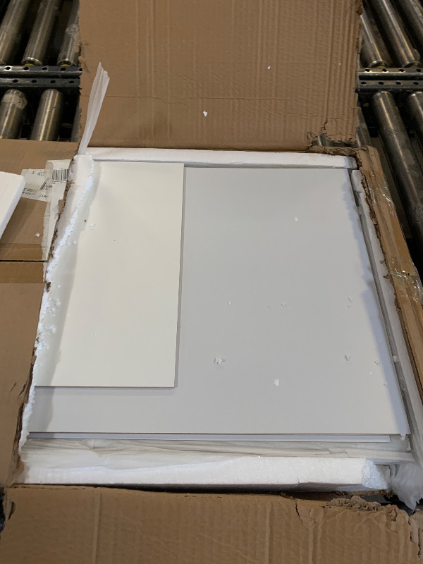 Photo 1 of GarveeHome Bedroom Armoire Wardrobe Closet with 3 Doors & 2 Drawers, 71" Tall Wooden Large Armoire Storage Cabinet with Modern Fluted Glass & Shelves, w/Hanging Rod, Sturdy Frame, for Bedroom, White