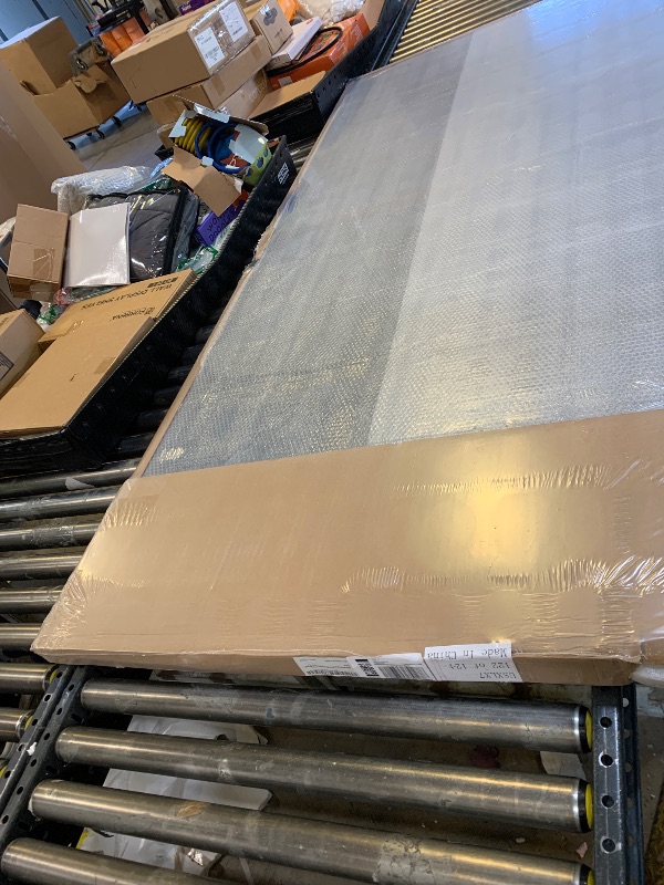 Photo 1 of BARNSMITH 42"x84" Concealed Sliding Barn Door with Soft Close Mechanism, Black Vinyl Wrapped Hidden Barn Door, Fits Opening 38"-40" x80'', Widely Used, for Interior Using