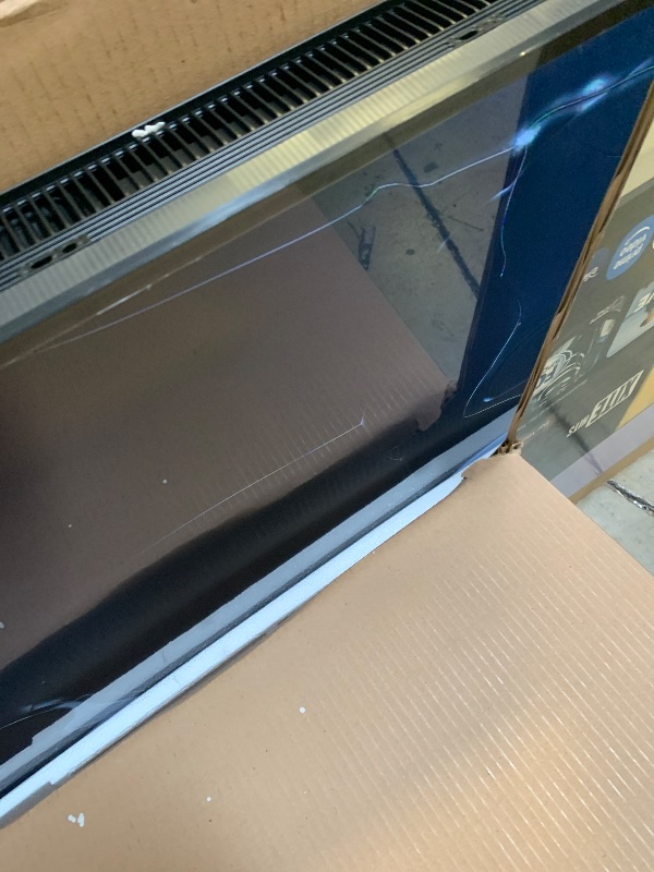 Photo 1 of Samsung 55-Inch Class Crystal UHD U8000F 4K Smart TV (2025 Model) Endless Free Content, Crystal Processor 4K, MetalStream Design, Knox Security, Compatible with Alexa PARTS ONLY MAJOR DAMAGE 