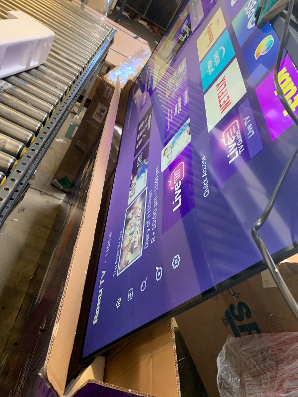 Photo 1 of Roku Smart TV 2025 – 55-Inch Select Series, 4K HDR TV – Roku TV with Enhanced Voice Remote – Flat Screen LED Television with Wi-Fi for Streaming Live Local News, Sports, Family Entertainment