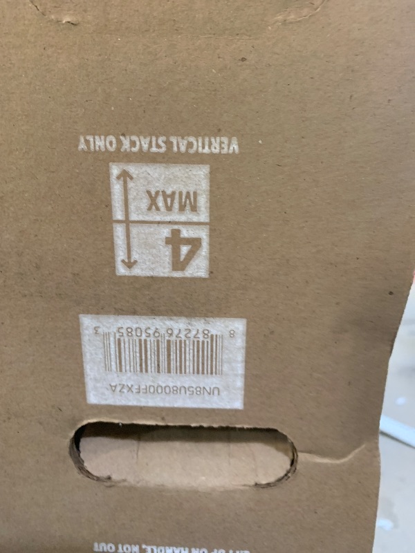 Photo 1 of Samsung 85-Inch Class Crystal UHD U8000F 4K Smart TV (2025 Model) Endless Free Content, Crystal Processor 4K, MetalStream Design, Knox Security, Alexa Built-inMAJOR DAMAGE PARTS ONLY 