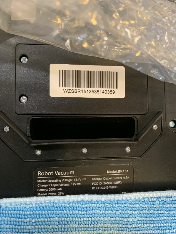 Photo 1 of ZC WAS Robot Vacuum and Mop Combo, 2-in-1 Robot Vacuum Cleaner, Perfect for Pet Hair, Hard Floor and Carpet, Anti-Bump, Anti-Fall, App, Voice and Remote Control