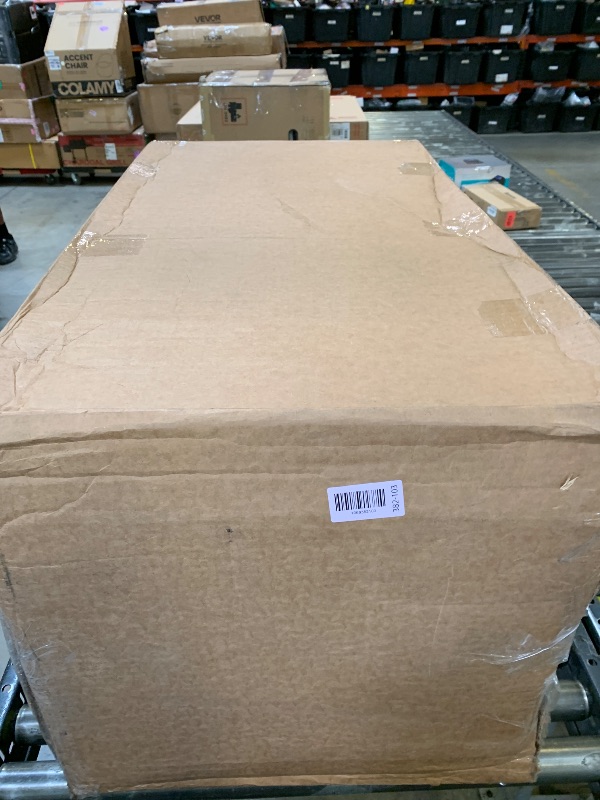 Photo 1 of Large Tool Box Truck Bed Toolboxes Alloy Steel Heavy Duty Waterproof Free Assemble Tool Organizer Chest Cabinet Toolbox with Side Handles for Pick Up Trucks RV Trailer (36“ / Orange)