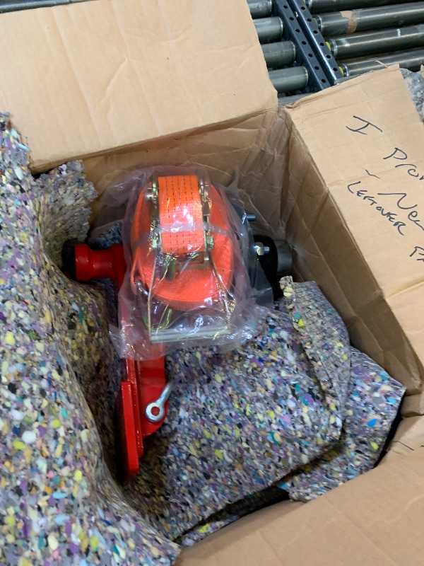 Photo 1 of 2 Pack Shipping Container Wheels 6-Lug Wheels Kit, Shipping Container Accessories, Heavy-Duty Shipping Container Axles with Heavy Duty Ratchet Tie Down-Moves 20ft - 40ft, Shipping Container