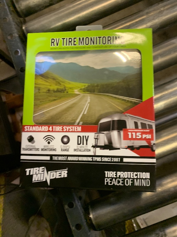 Photo 1 of TireMinder i10 RV TPMS with 4 Transmitters, Black