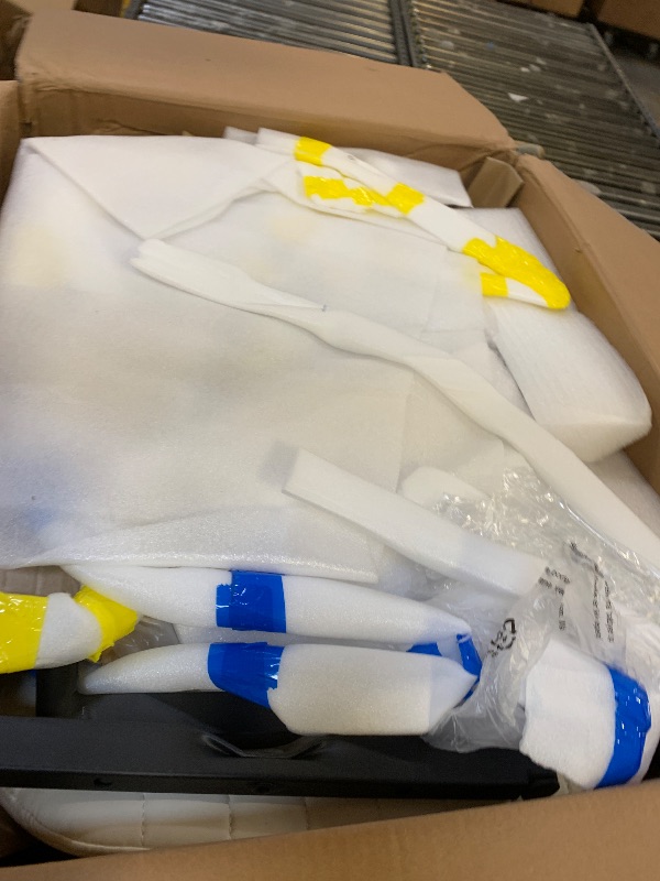 Photo 1 of GREHOME Swivel Bar Stools Set of 2, Ergonomic Backrest, Linen Fabric Upholstered Bar Stools with Chrome Plated Metal Feet for Kitchen Island (Beige-PU, 30 inch)