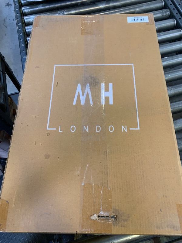 Photo 1 of MH London White Bar Stool - Exclusively Designed Hand Crafted Barstools Solid Wood Counter Height Bar Stools - Contemporary Design for Backless Wooden Bar Chair for Kitchen Counter