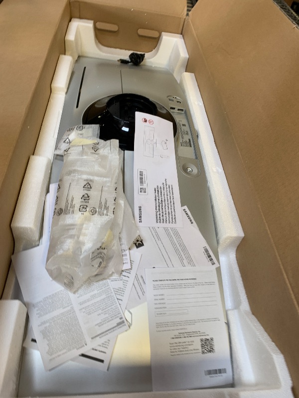 Photo 1 of Samsung 49" Odyssey OLED G9 (G91SD) Dual QHD QD-OLED G-Sync Compatible Curved Gaming Monitor, 144Hz, 0.03ms, AMD FreeSync Premium Pro, Ergonomic Stand, 3 Year Warranty, LS49DG910SNXZA, 2024