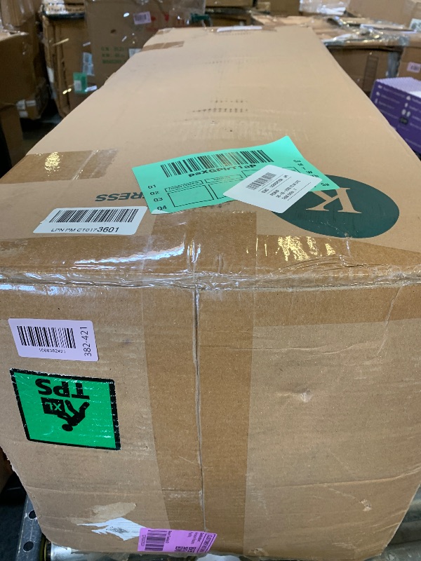 Photo 1 of Zinus 12 Inch King Green Tea Memory Foam Mattress [New Version], Fiberglass Free, Medium Firm Feel, Zoned Pressure Relief, Certified Safe Foams & Fabric, Mattress in A Box