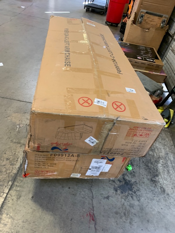 Photo 1 of Right arm sofa set arm chaise 