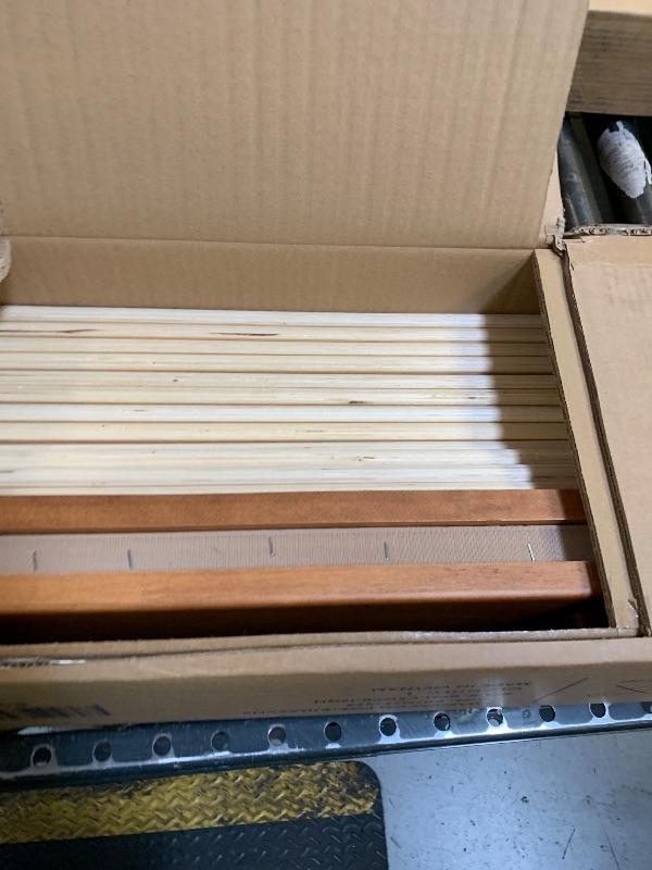 Photo 1 of Mellow Naturalista Classic - 12 Inch Solid Wood Platform Bed with Wooden Slats, No Box Spring Needed, Easy Assembly, Queen, Pine