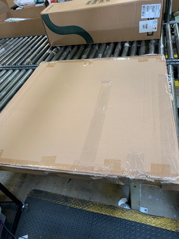 Photo 1 of Amazon Basics Foldable Metal Platform Bed Frame with Tool Free Setup, 18 Inches High, Sturdy Steel Frame, No Box Spring Needed, Twin, Black