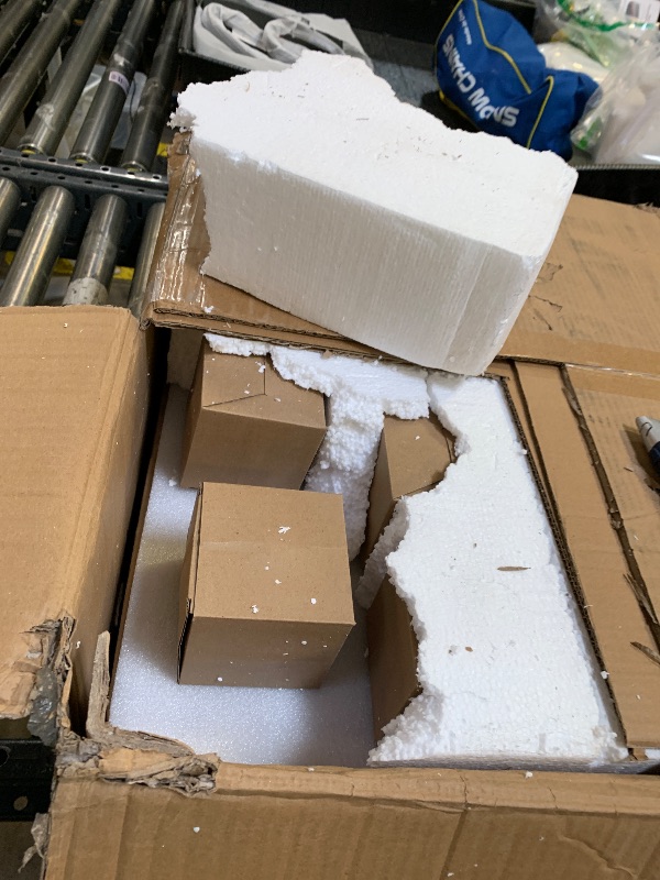 Photo 1 of GINSENGLUX 14 Lights Staircase Chandelier for High Ceiling, Dimmable Modern Crystal Raindrop Large Long Hanging Pendant Light for Stairwell Living Room Stair Foyer, Bulbs Included (Nickel Canopy)