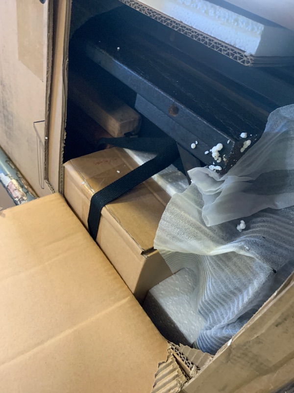 Photo 1 of Signature Design by Ashley Haddigan Traditional Rectangular Dining Extension Table, Seats up to 8, Dark Brown