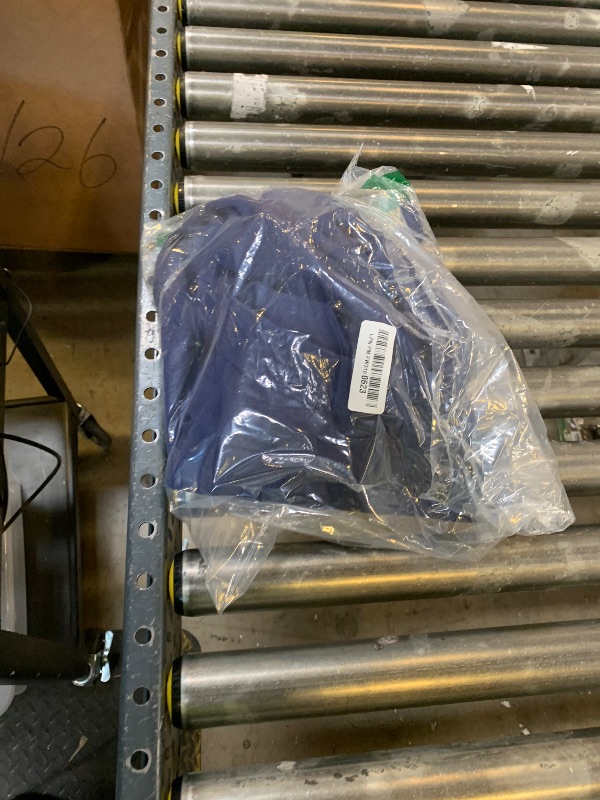 Photo 1 of GRACE KARIN Women's Long Sleeve Cardigan Sweaters Open Front Button Knit Shacket Jacket with Pockets Navy Blue 2XL