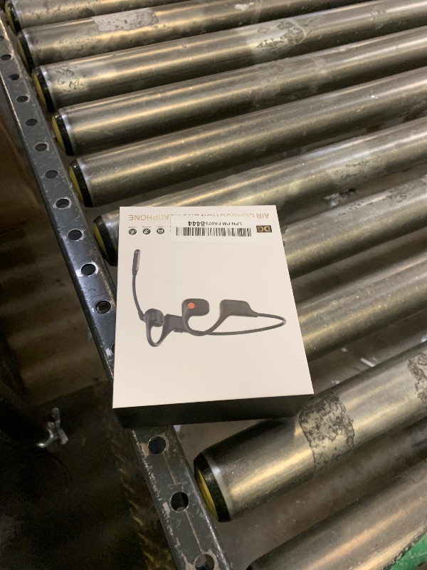 Photo 1 of LOBKIN Open Ear Headphones with Mic, Bluetooth Headset with Noise Cancelling Microphone and Multipoint Connect, Wireless Bluetooth 5.3 Headset for Work Call Meeting Driving(Black)