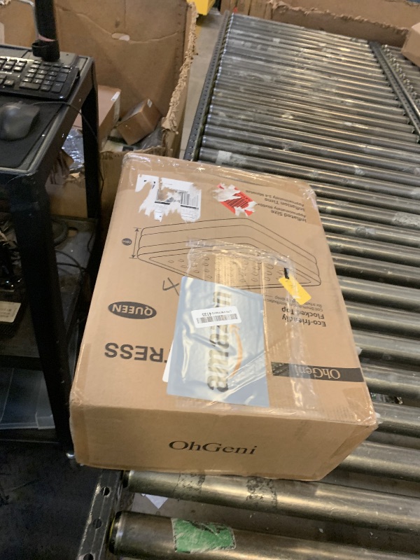 Photo 1 of OhGeni Air Mattress Queen with Built in Pump, Inflatable Mattress Blow Up Mattress 18 Raised Comfort,Upgraded Surface Portable Bed, Air Bed for Home, Guest, Camping, Colchone Inflable, 650 lbs