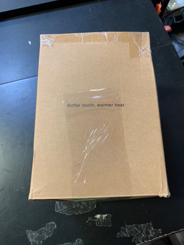 Photo 1 of RayoLife Battery Operated USB Heated Blanket – Cordless Rechargeable Throw with Portable Battery Pack, Far Infrared Heat, Ultra-Soft Faux Rabbit Fur for Home, Office, Travel, Camping