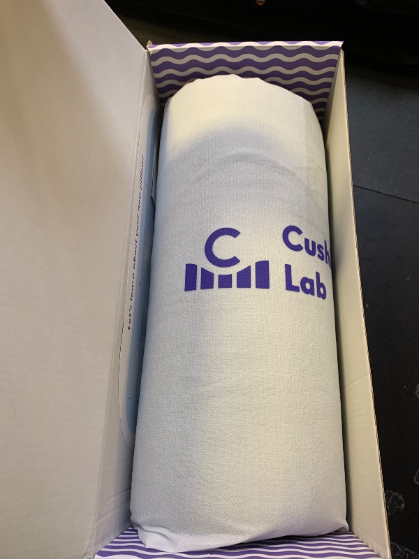 Photo 1 of C CUSHION LAB Deep Sleep Pillow, Patented Ergonomic Contour Design for Side & Back Sleepers, Orthopedic Cervical Shape Gently Cradles Head & Provides Neck Support & Shoulder Pain Relief - Calm Grey