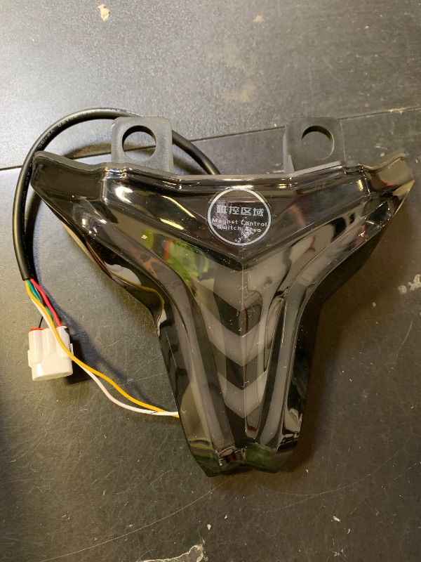 Photo 1 of ONE.K.S Motorcycle LED Tail Lights RGB Control for Ninja400 250 ZX25R ZX4R ZX6R ZX10R Z1000.R Z400 Z250 Rear Brake Light DRL with Turn Signals Sequential Dynamic Indicator