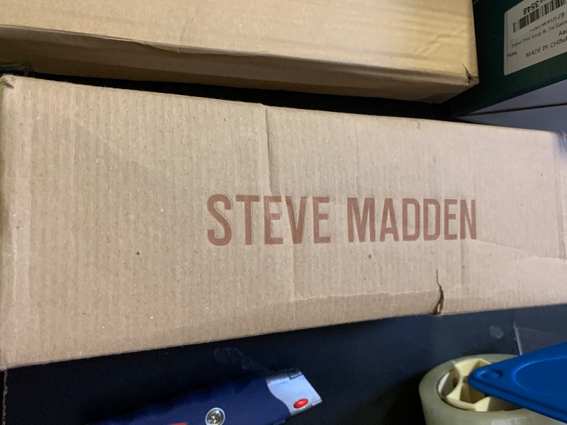 Photo 1 of Steve Madden Women's Dipsy Slide Sandal, Natural Raffia, 8.5