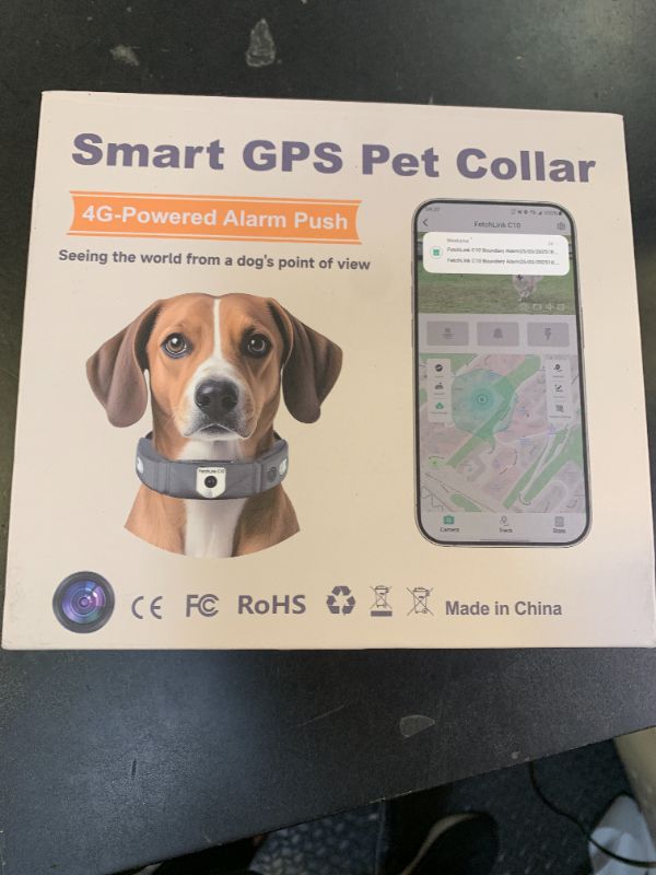 Photo 1 of Fingarden GPS Wireless Dog Fence with 2K Camera & Voice Training & GPS Tracker, Dog Collar with App Waterproof Rechargeable Adjustable for Large Medium Dogs