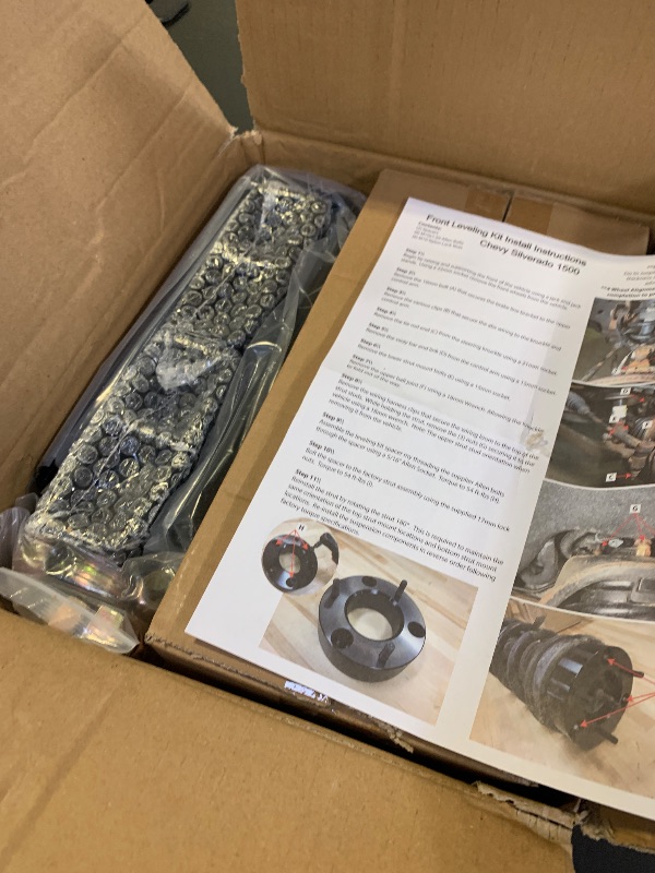 Photo 1 of AiYiGu 3" Front & 2" Rear Full Leveling Lift Kit Compatible with 2007-2024 Chevy Silverado 1500, GMC Sierra 1500 2WD 4WD, 3 Inches Front & 2 Inches Rear Strut Spacer Suspension Lift Kits Lift Blocks