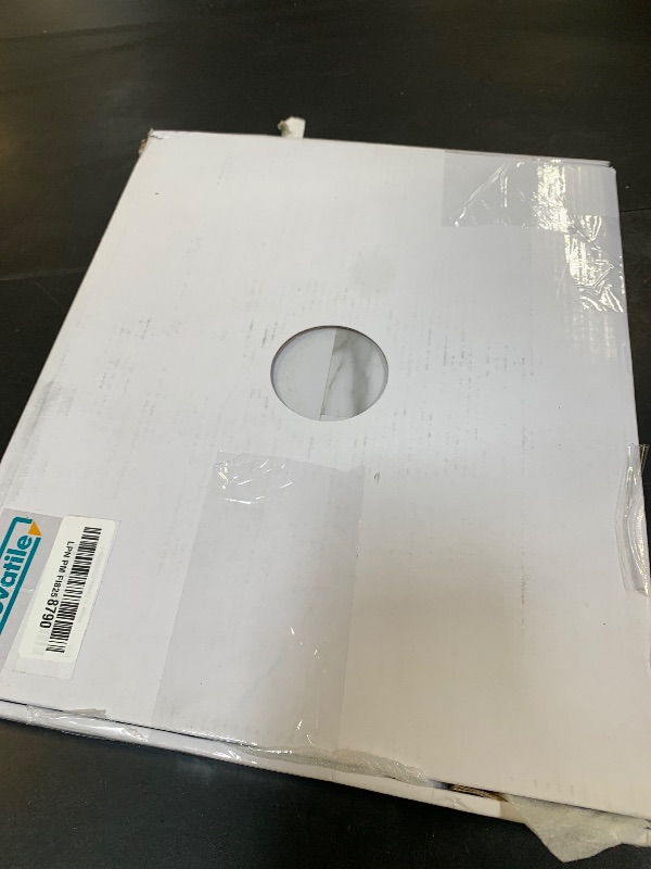 Photo 1 of 10-Pack Peel and Stick Tile Backsplash 12"X12" PVC Wall Tiles, Stick on Backsplash for Kitchen, Bathroom Tile, Fireplace Décor, Laundry Table, Stair Decals in Vintage Polished Marble