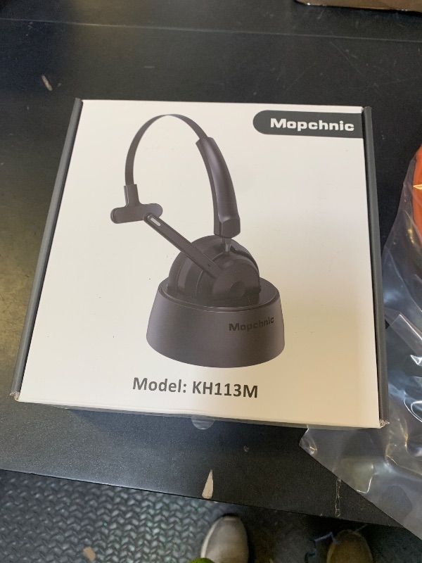 Photo 1 of Mopchnic Bluetooth Headset, Wireless Headphone