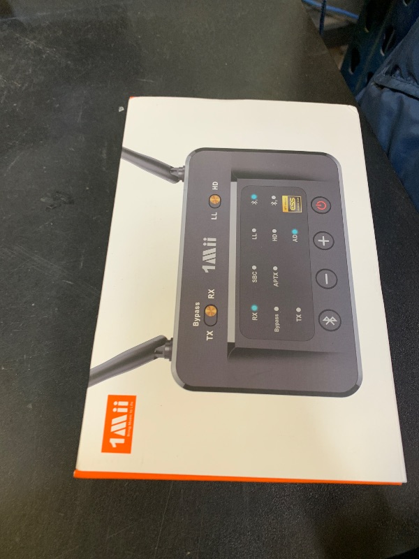 Photo 1 of 1Mii B03Pro Bluetooth 5.3 Transmitter Receiver for Home Stereo TV, HiFi Wireless Audio Adapter with Audiophile DAC & aptX Low Latency/HD/Adaptive, Long Range, Optical RCA AUX 3.5mm Outputs/Inputs