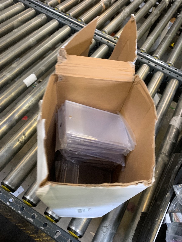 Photo 1 of 100ct Magnetic Card Holders, Magnetic 35pt One Touch Card Holders, U-V Protection Hard Plastic Display Case for Trading, Sports, Baseball, Football, Game Cards