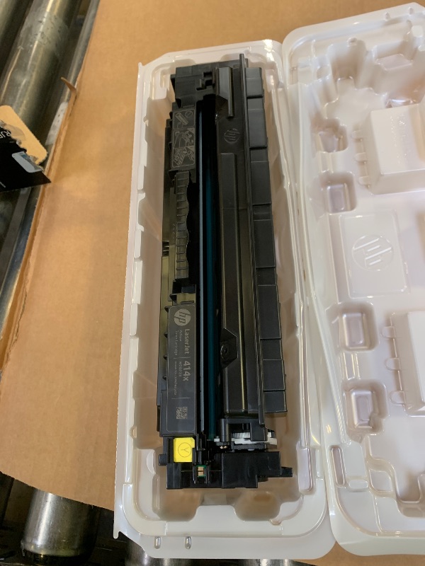 Photo 1 of HP 414X Yellow Toner Cartridge | Works with Color LaserJet Enterprise M455dn, MFP M480f, Pro M454, MFP M479 Series | W2022X