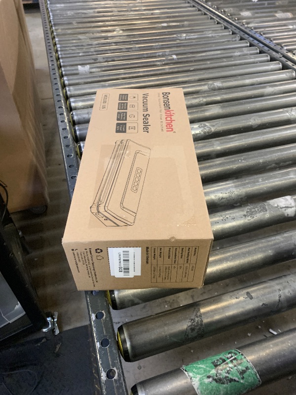 Photo 1 of Bonsenkitchen Vacuum Sealer Machine with 40 Bags | Compact Food Sealer for Kitchen Storage & Meal Prep | Multiple Modes?? | External Vacuum System, Silver??