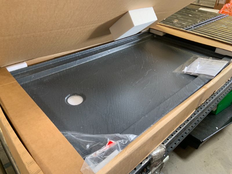 Photo 1 of DreamLine SlimLine 32" X 48" Shower Base with Single Threshold and Center Drain
