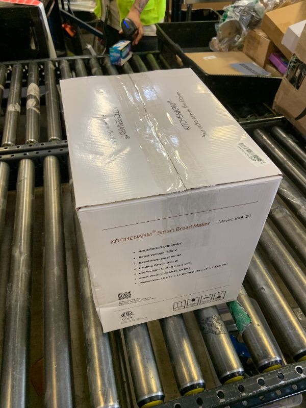 Photo 1 of KITCHENARM 29-in-1 SMART Bread Machine with Gluten Free Setting 2LB 1.5LB 1LB Bread Maker Machine with Homemade Cycle - Stainless Steel Breadmaker with Recipes Whole Wheat Bread Making Machine