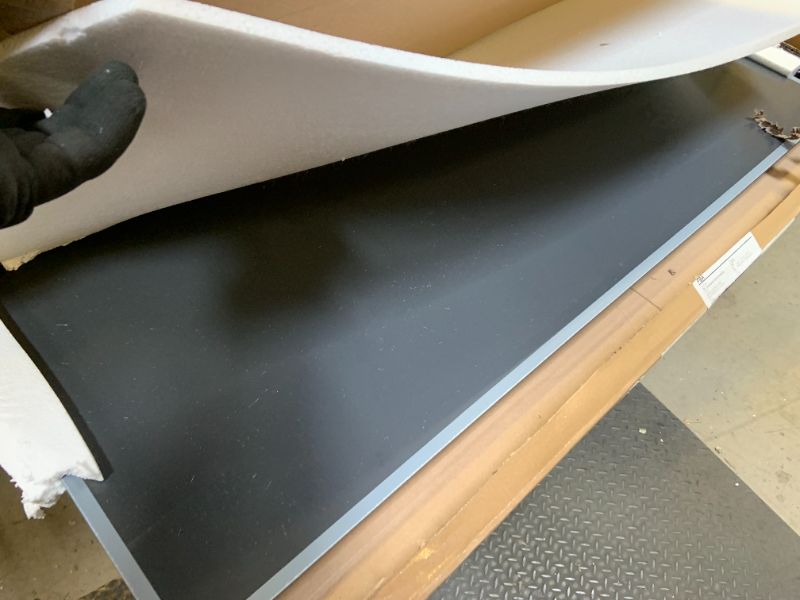 Photo 1 of Hasipu Home Gym Mirror, 79"x36" Each, 1-Pack Frameless Wall Mounted Mirrors with Glass Clamps & 1 Aluminum Rail, Large Body Mirror for Home Gym, Yoga Studio, Bedroom, Silver Tempered Glass