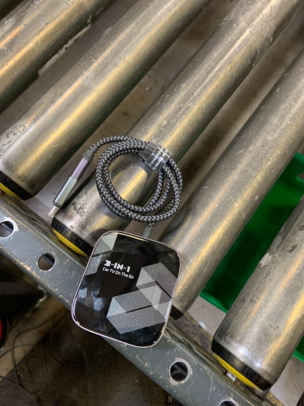 Photo 1 of 3-in-1 Wireless CarPlay Adapter 2026, Android Auto & Car Play Converter with HDMI Input for Fire TV Stick, Screen Mirroring & Streaming for Netflix/YouTube, Metal&Glass Case, Fit for 2016+ Cars -Black