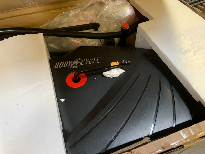 Photo 1 of Marcy Dual Action Cross Training Recumbent Exercise Bike with Arm Exercisers, Gym Equipment for Work from Home Fitness, Black JX-7301