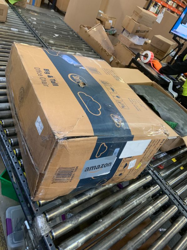 Photo 1 of Serta Bryce Executive Office Chair, Ergonomic Computer DeskChairs with Patented AIR Lumbar Support, Comfy Body Pillows, Height Adjustable, Swivel Base with Wheels, Bonded Leather, Black