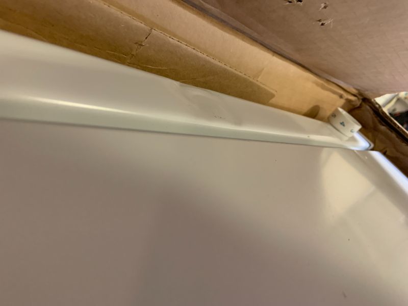 Photo 1 of Midea WHS-109FW1 Upright Freezer, 3.0 Cubic Feet Mini Freezer, For Kitchen Apartment Office Basement or Dormitory, White