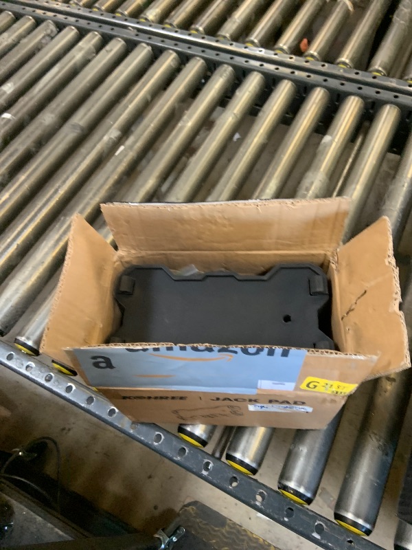 Photo 1 of Kohree 4 Pack RV Stabilizer Jack Pads, Sturdy RV Leveling Scissor Jack Block, Stabilizer Pad Solid Rubber Protection Foot for 8.75"-9.5" Length RV Stabilizer Jack, Black