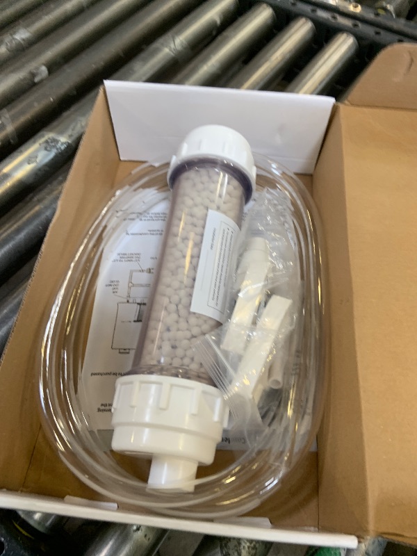 Photo 1 of Condensate Neutralizer Kit, Compatible with Rinnai High-Efficiency Boilers & Tankless Heaters, Acidic Condensate Neutralizer with Transparent Inspection Window, Prevents Pipe Corrosion