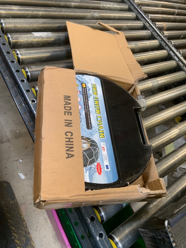 Photo 1 of BasaltAuto Auto Tightening Snow Chains Tire Chains Quick Easy Installation HKN140 Set of 2 for Cars SUV Pickup Trucks RV 215 225 235 245 255 265 275 Winter Emergency Tire Traction for Snow Ice